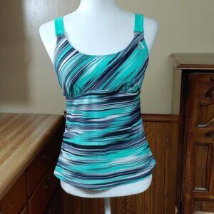 Gerry Weber Mesh Back Tankini Top M